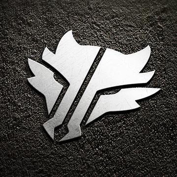 wolf wolverine direwolf leather leathercraft leatherworks logo image picture illustration drawing sketch illustrator photoshop vector