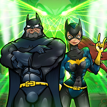 superhero batman batgirl catwoman batmetal murmaider musta krakish awaken arhybes killer joker metal heavymetal mecenary gaming gamer mascot character cartoon icon logo image picture illustration drawing sketch illustrator photoshop vector
