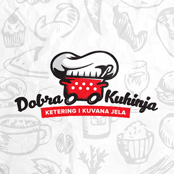 logo design dobra kuhinja cuisine food catering cooked kitchen